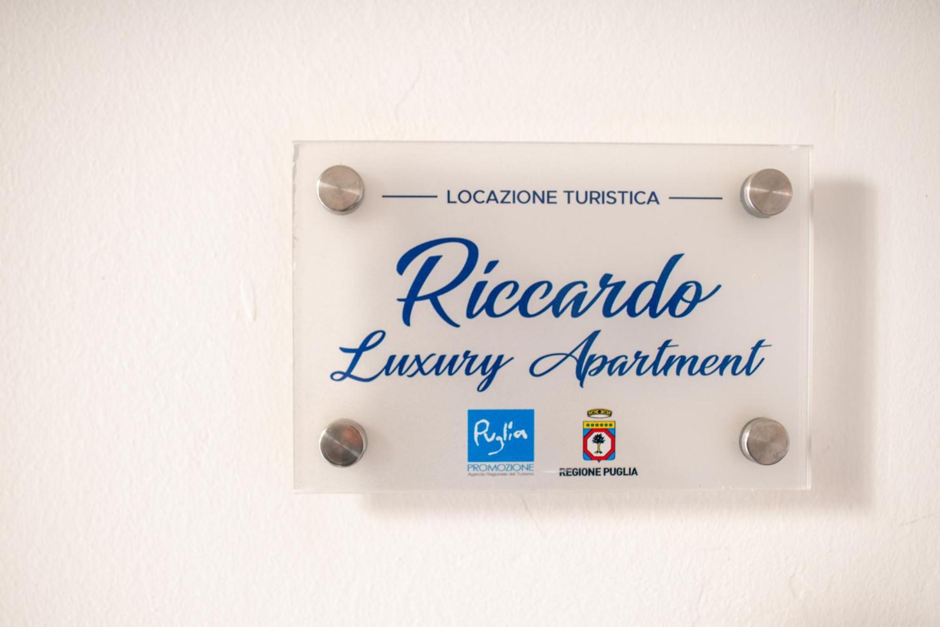 Riccardo Luxury Apartment Бари Экстерьер фото